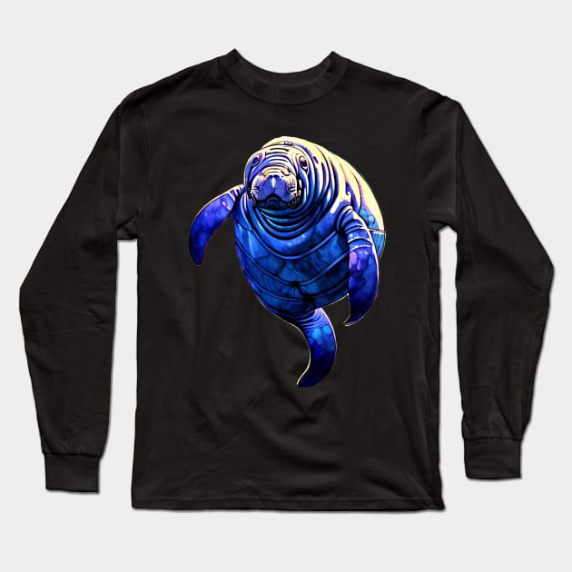 Manatee Long Sleeve T-Shirt by Trip Tank